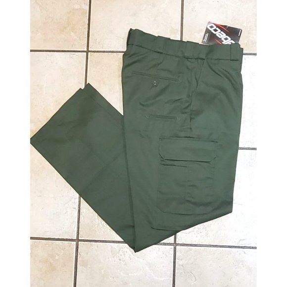 Elbeco Men's ADU RipStop Uniform Cargo Army Green Khaki Pants Size 35 x 33, NWT - Picture 1 of 7